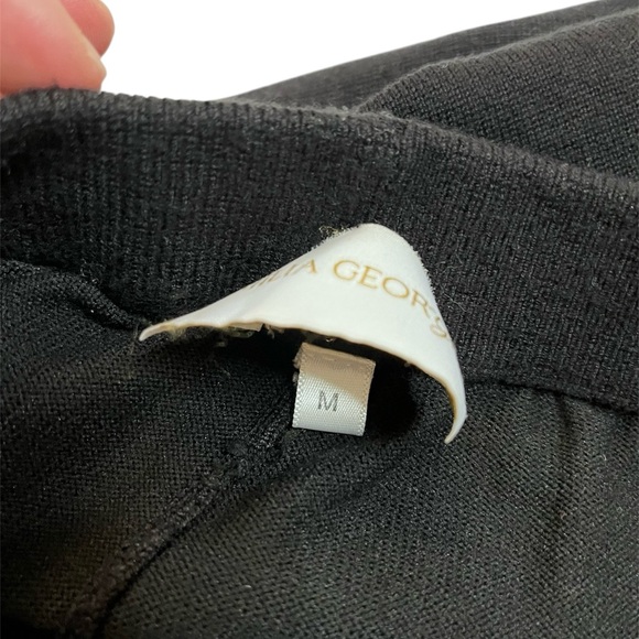 Emilia George Black Knit Maternity Sweater Pants Medium - Picture 2 of 2